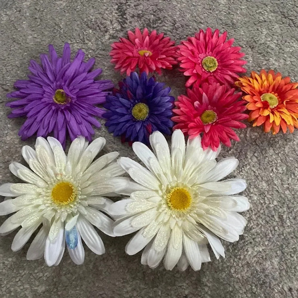 EDC Daisy Craft Artificial Fake Flowers Crafts - Picture 1 of 2